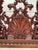 Wood Ornate Hand-Carved Wood Portrait and Shell Console Table For Sale - Image 7 of 12