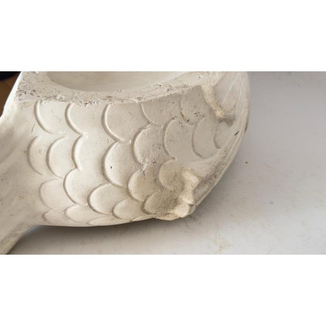 Large Vintage French Plaster Jardinière, 1930s For Sale - Image 12 of 15