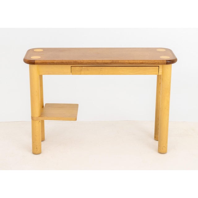 Modern Maple L-Shaped Desk For Sale - Image 10 of 16