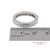 Platinum 950 All Around Natural Diamond Princess Cut Engraving Band Ring, Size 6 For Sale In New York - Image 6 of 7