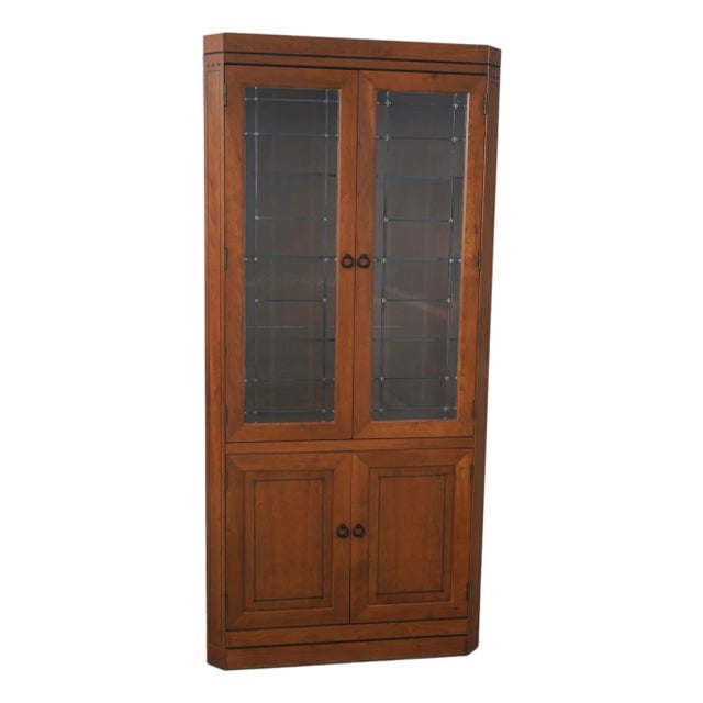 Stickley 21st Century Collection Cherry China Cabinet For Sale