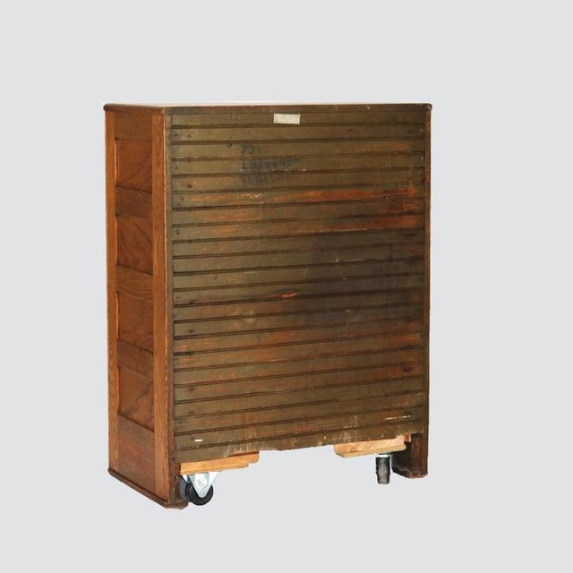 Antique Grand Rapids Refrigerator Co. Oak Three-Door Leonard Icebox Circa 1920 For Sale - Image 12 of 14