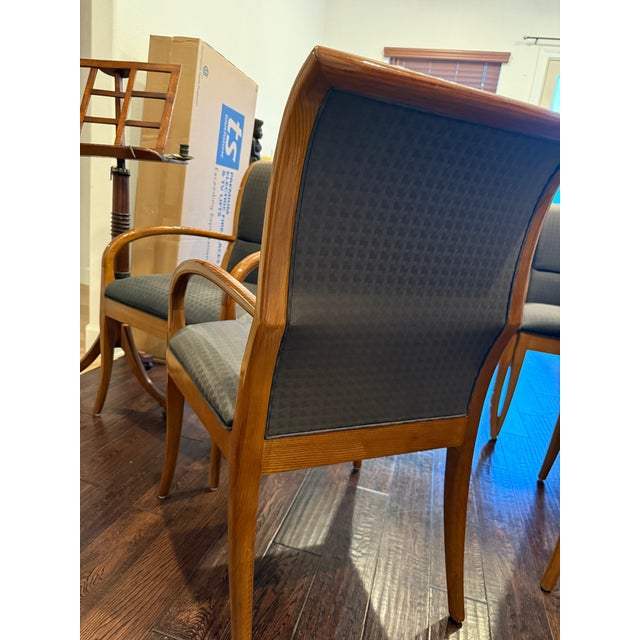 Contemporary 1990s Henredon Dining Chairs - Set of 6 For Sale - Image 3 of 15