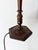 Antique Turned Hexagonal Wooden Table Lamp, Britain, 1920s For Sale - Image 3 of 7