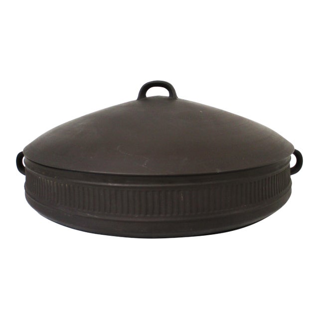 Dansk Flamestone Paella Casserole Baking Serving Dish by Jens Quistgaard Denmark For Sale
