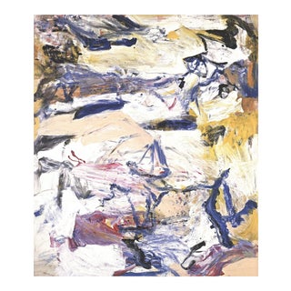 Willem De Kooning North Atlantic Light 31.5" X 23.5" Offset Lithograph 2018 Expressionism For Sale