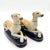 Mid-Century Staffordshire-Style Whippet or Greyhound Ceramic Figurines, a Pair For Sale - Image 4 of 10