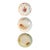 Antique German Porcelain Plate Wall Trio Collection | Early 1900s Tielsch Bavaria Prussia For Sale