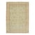 Antique Persian Tabriz Rug in Green and Terracotta Floral Design - Rug & Kilim For Sale