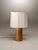 Contemporary Sand Medium Sonora Linen Table Lamp by Nassi For Sale - Image 3 of 14