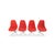 Metal Vintage Fiberglass La Fonda Chairs by Charles Eames for Vitra, Set of 4 For Sale - Image 7 of 11