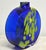 1970s 1974s Jan Gabrhel Chlum U Trebone Blue and Green Glass Vase Vessel Czech Republic For Sale - Image 5 of 10