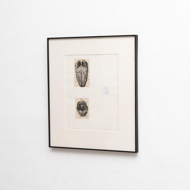 Joan Brossa, Visual Poem, 1980s, Lithograph, Framed For Sale - Image 4 of 12