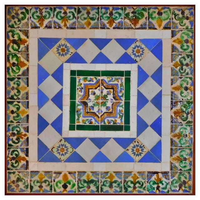 16th Century Panel with Geometric Composition For Sale