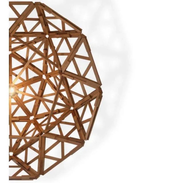 Geodesic Pendant Light by Paul Heijnen For Sale - Image 6 of 9