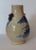 Ceramic 19th Century Chinese Blue & White Crackle Glaze Porcelain Landscape Decoration & Foo Dog Handle Vase For Sale - Image 7 of 11