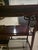 1950s Chinese-Style Hardwood Console Table With Fretwork Apron and Lower Shelf For Sale In Chicago - Image 6 of 7