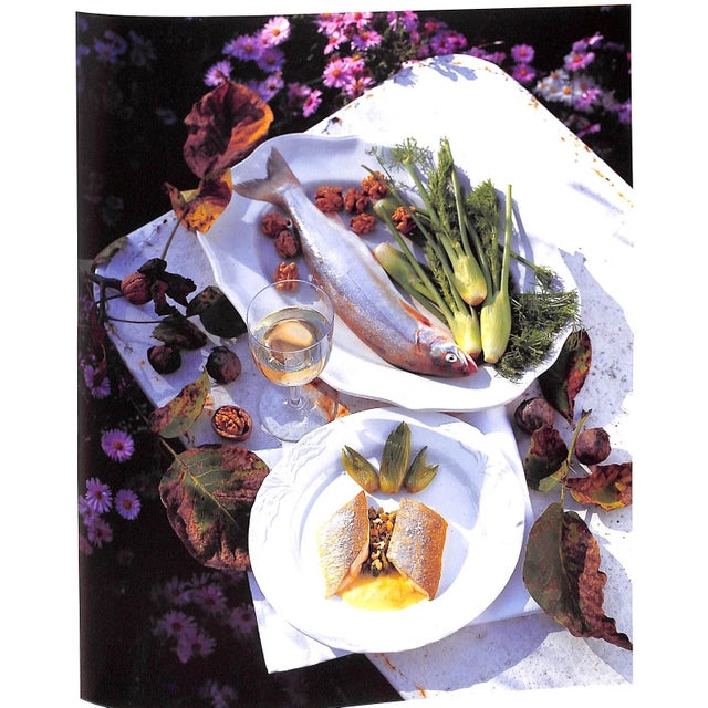 White "De La Vigne a L'Assiette: Voyage Au Coeur De La France Des Saveurs" 1995 Blanc, Georges (Inscribed) For Sale - Image 8 of 12