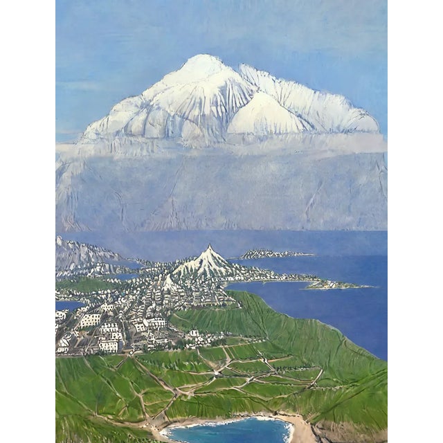 Ian Jones, Mountain with Snow 1, Print For Sale