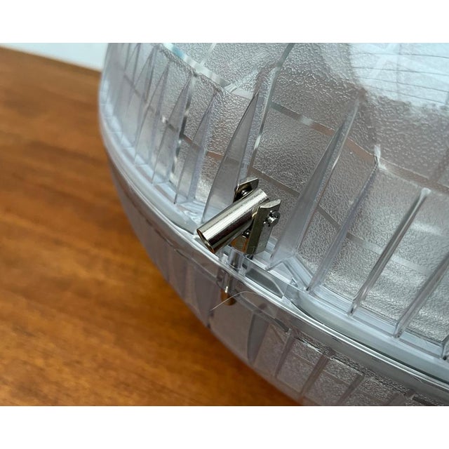 Silver Italian Model Gem Pendant Light by Paul Andreu for Guzzini For Sale - Image 8 of 18