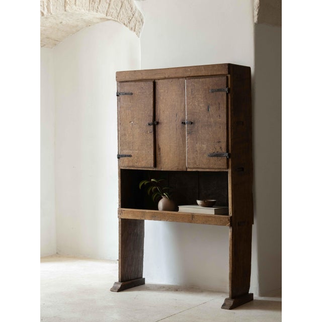 Spanish Oak Cabinet, 1600 For Sale - Image 12 of 17