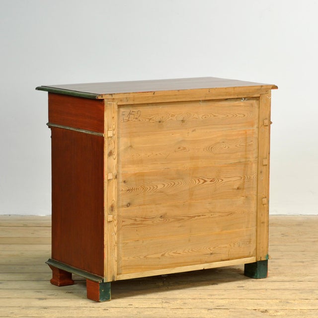 Vintage Pine Chest of Drawers, 1925 For Sale - Image 12 of 13