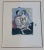 A framed color lithograph after Pablo Picasso's painting "Le Couple". This print is part of the Collection Marina Picasso,...