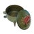 Coastal Late 20th Century Olive Green Majolica Crab Lidded Serving Tureen Portugal Palissy Ware Coastal Decor For Sale - Image 3 of 11