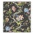 Sample - The House of Scalamandre Andrew Jackson Floral Wallcovering, Noir For Sale