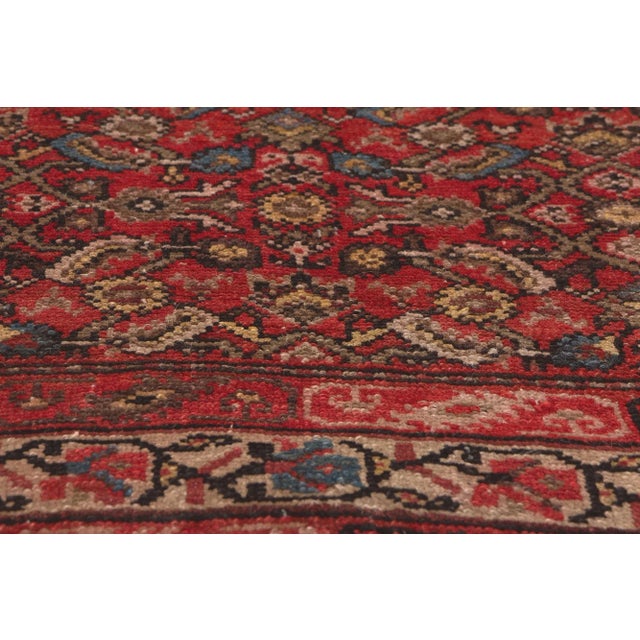 Textile Antique Persian Malayer Runner - 03’03 x 13’02 For Sale - Image 7 of 12