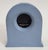 Vintage English Blue Jasperware Neoclassical Wedgewood Shelf Desk Clock For Sale - Image 10 of 12