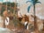 Spilioti, Hommes puisant de l'eau dans des oasis, Oil on Canvas For Sale - Image 4 of 9