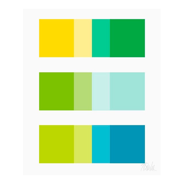 Beautiful Couples No. 2 Fine Art Print 25" X 30" by Liz Roache For Sale