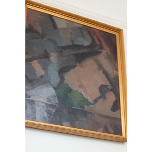 Mid-Century Modern Sixten Lundbohm, Composition, 1950s, Oil on Canvas, Framed For Sale - Image 3 of 17