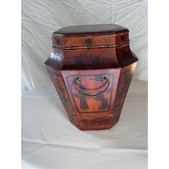 In the 1860's in China and Japan, these trunks were commonly used by scholars who might take them along on retreats, such...
