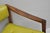 Vintage Ray Zimmerman for Dux Sculpted Walnut Green Vinyl Club Lounge Arm Chair For Sale - Image 12 of 18
