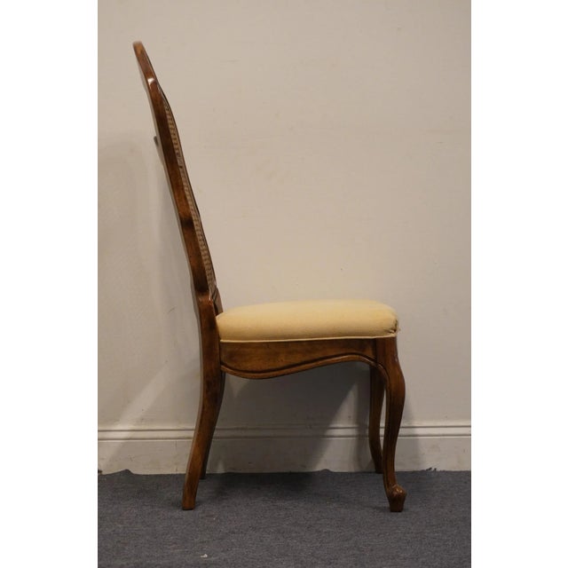 Set of 4 Burlington Furniture Country French Provincial Cane Back Dining Side Chairs Chairish