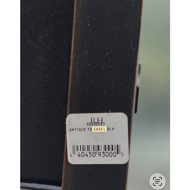 Stunning, hard oak, structurally solid easel from Restoration Hardware’s retired vintage European collection. This...