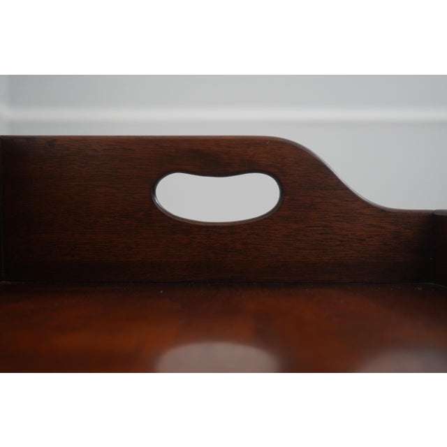 English Campaign Style Mahogany Coffee Table For Sale - Image 12 of 13