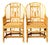 Vintage Rattan Brighton Pavillion High Back Rattan Chairs - A Pair For Sale
