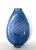 1960s Handblown Art Glass With Reticello Pattern in Blue and Lavendar in Murano Style For Sale - Image 5 of 14