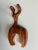 Handmade Wooden Deer Figurine/Statue Nashville Artisan J. Hash Danish-Style For Sale - Image 4 of 6