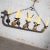 Antique Gothic or Spanish Revival Style Cast Iron Chandelier Viking Longboat Ship With Horse Head and Shields For Sale - Image 12 of 13