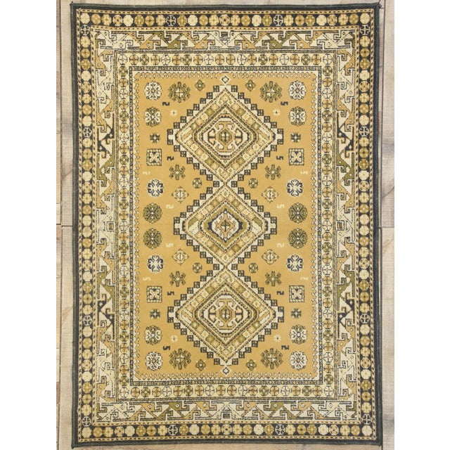 Textile Vintage Turkish Rug - 03'10 X 05'05 For Sale - Image 7 of 7