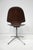 Eames Carlo Ratti Walnut Hourglass Desk Chair for Compensati Curvati Italy For Sale - Image 4 of 10