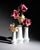 Floral Relief Bisque Porcelain Vases by Cuno Fischer for Hutschenreuther Selb, 1960s, Set of 3 For Sale - Image 4 of 18