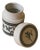 Hand-Painted Ceramic Storage Jar with Folk Decoration For Sale