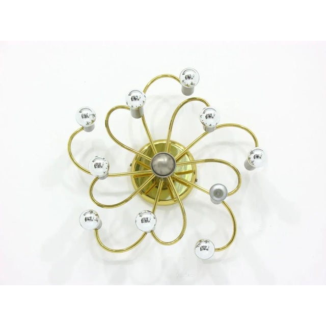 Metal Ceiling Lamp from Honsel, 1980s For Sale - Image 7 of 9