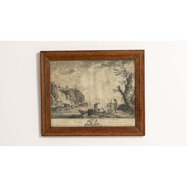 19th Century France Sienna Wood Print For Sale - Image 11 of 15