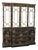 S. Hillie English Made Chinoiserie Breakfront Bookcase For Sale